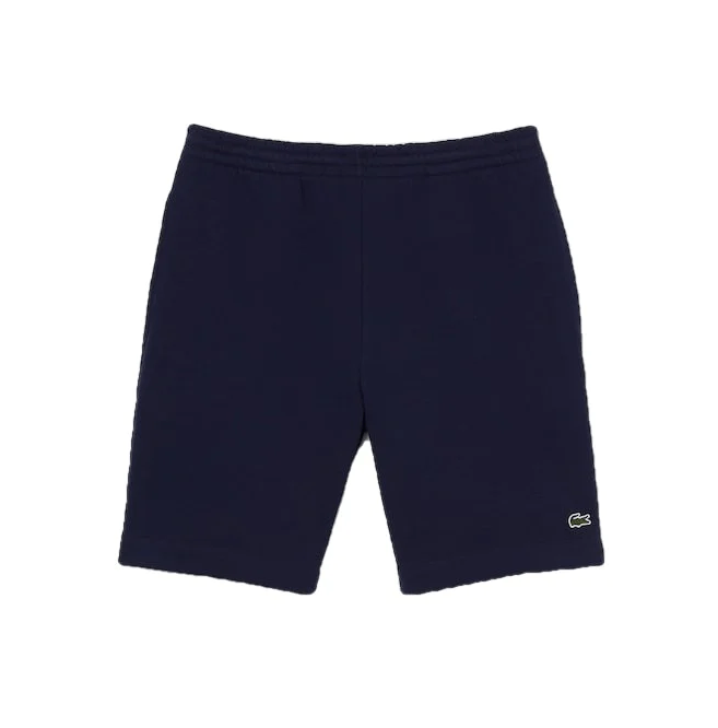 Lacoste Short léger marine en molleton - Lothaire
