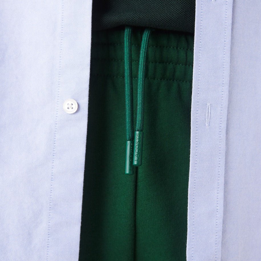 Lacoste Short léger vert en molleton - Lothaire