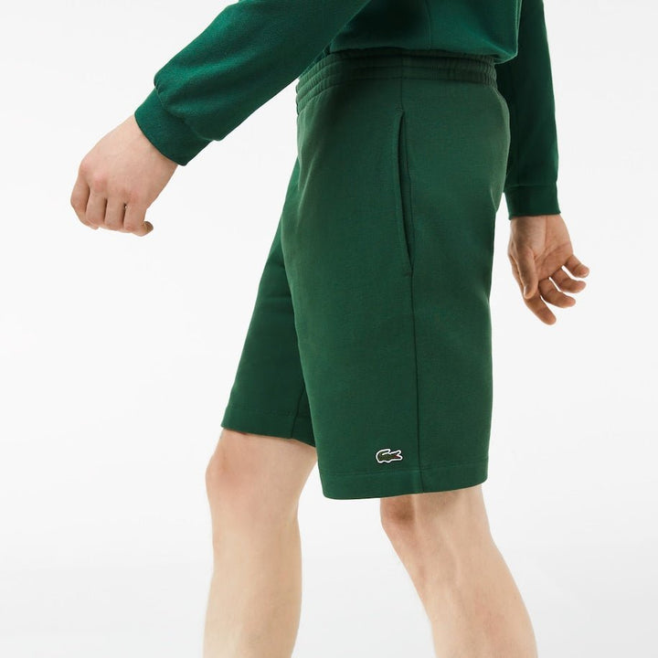 Lacoste Short léger vert en molleton - Lothaire