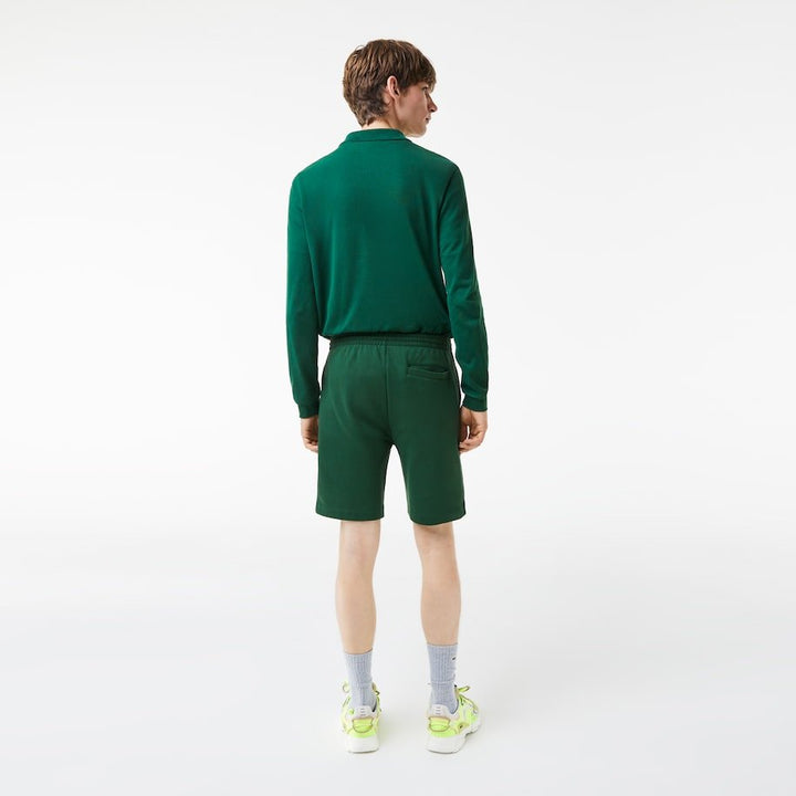 Lacoste Short léger vert en molleton - Lothaire