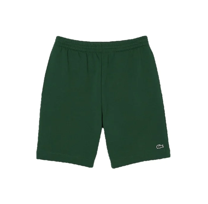 Lacoste Short léger vert en molleton - Lothaire