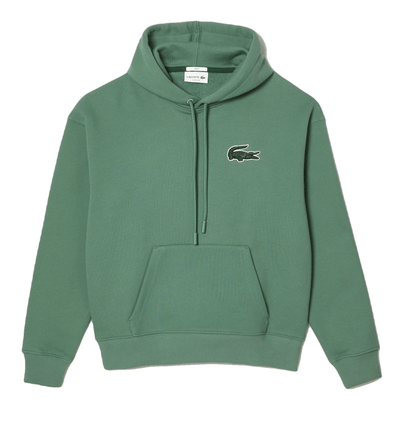 Lacoste Sweatshirt à capuche vert loose fit - Lothaire