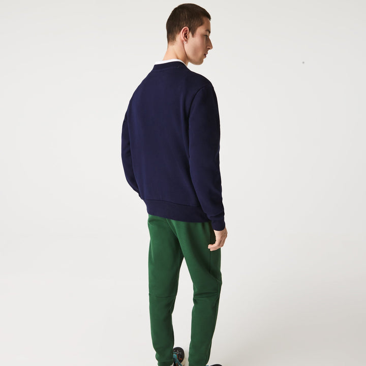 Lacoste Sweatshirt marine en molleton - Lothaire