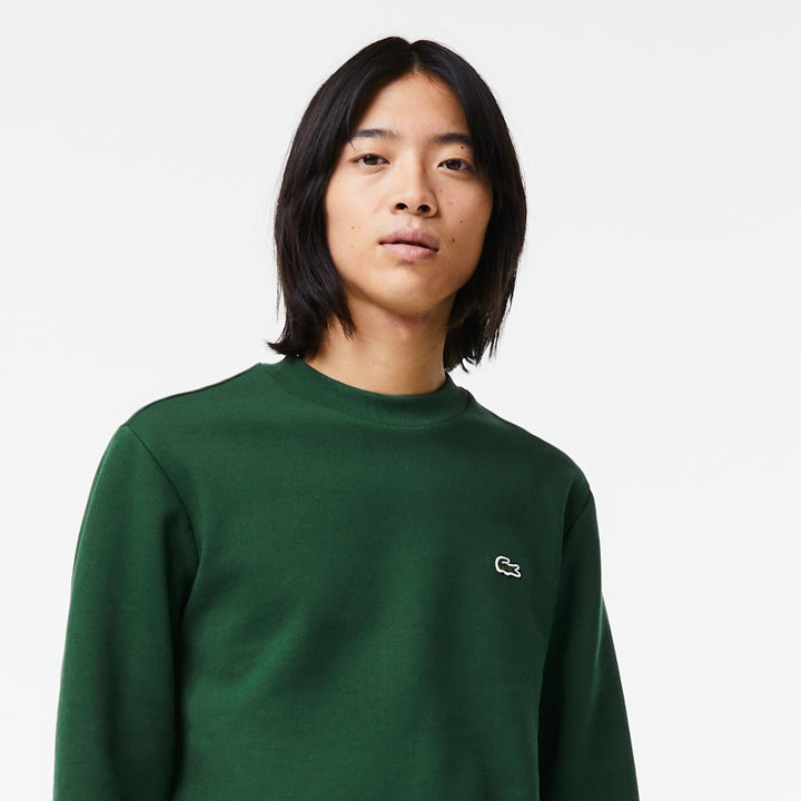 Lacoste Sweatshirt vert en molleton - Lothaire