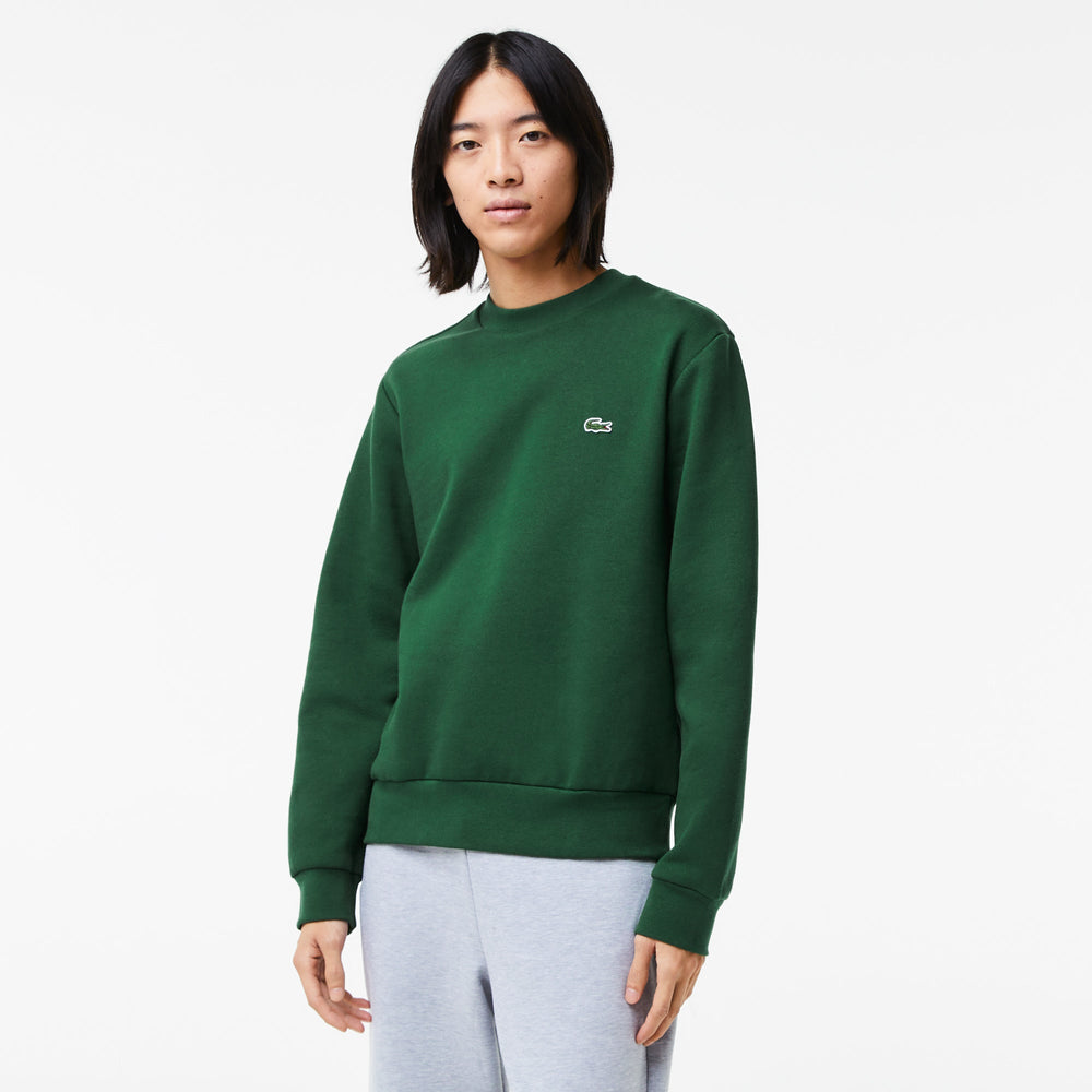 Lacoste Sweatshirt vert en molleton - Lothaire