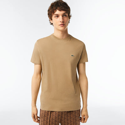 Lacoste T-shirt beige pima uni - Lothaire