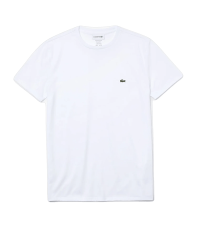 Lacoste T-shirt Blanc pima uni - Lothaire