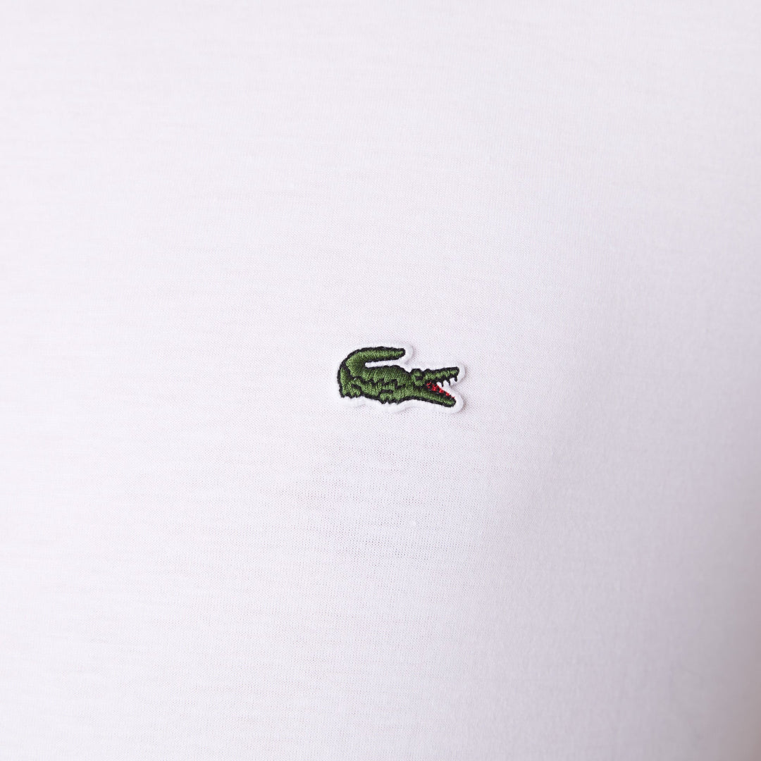 Lacoste T-shirt Blanc pima uni - Lothaire