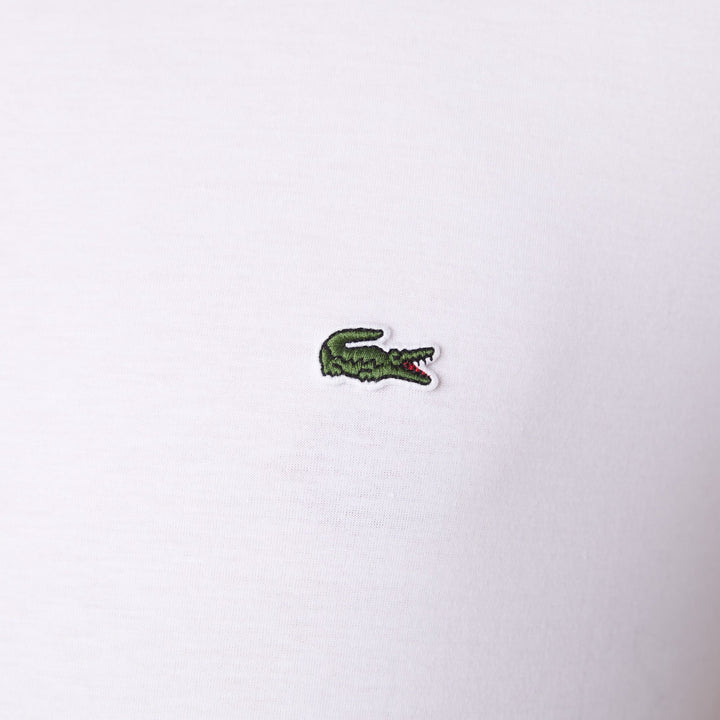 Lacoste T-shirt Blanc pima uni - Lothaire