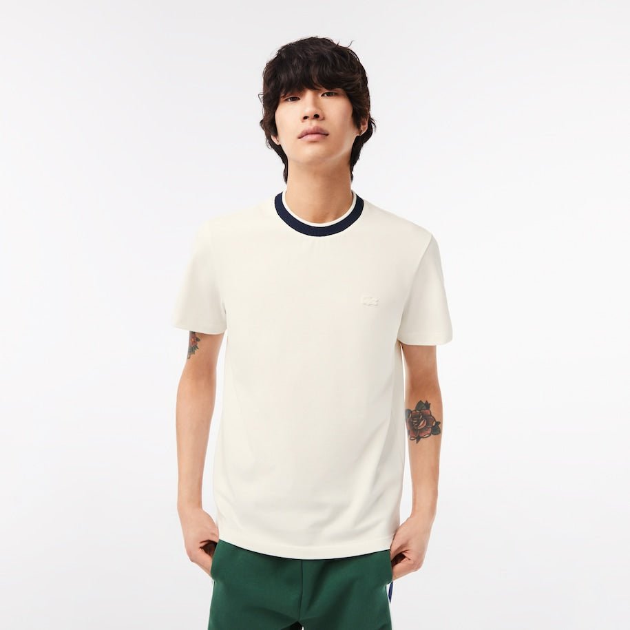 Lacoste T-shirt Blanc stretch - Lothaire