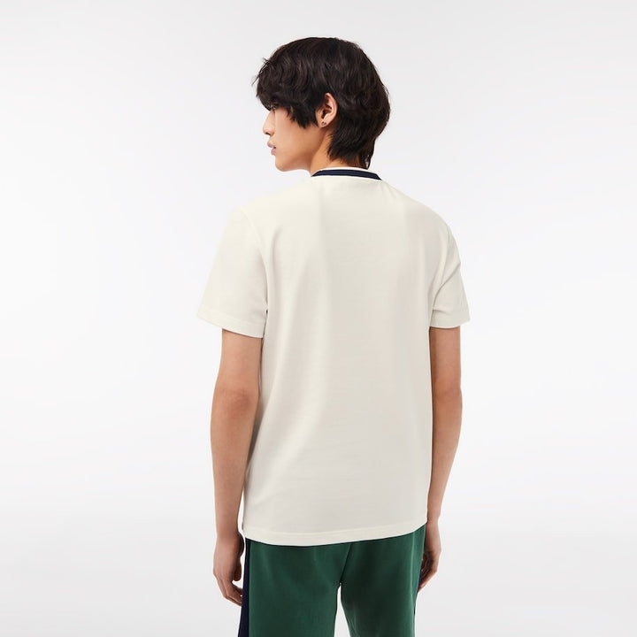 Lacoste T-shirt Blanc stretch - Lothaire