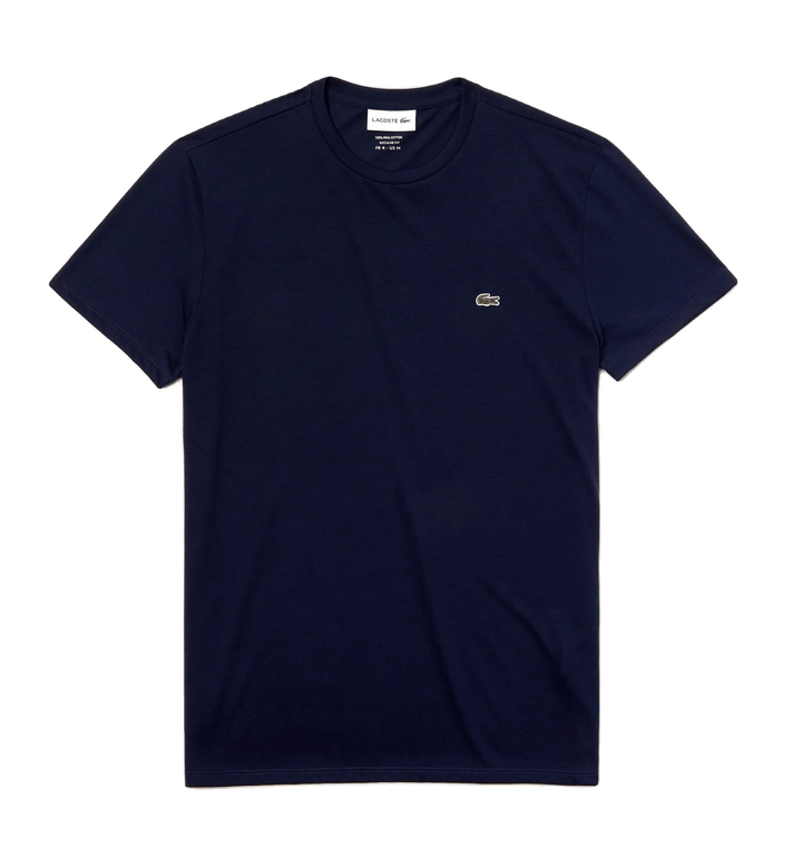 Lacoste T-shirt Marine pima uni - Lothaire