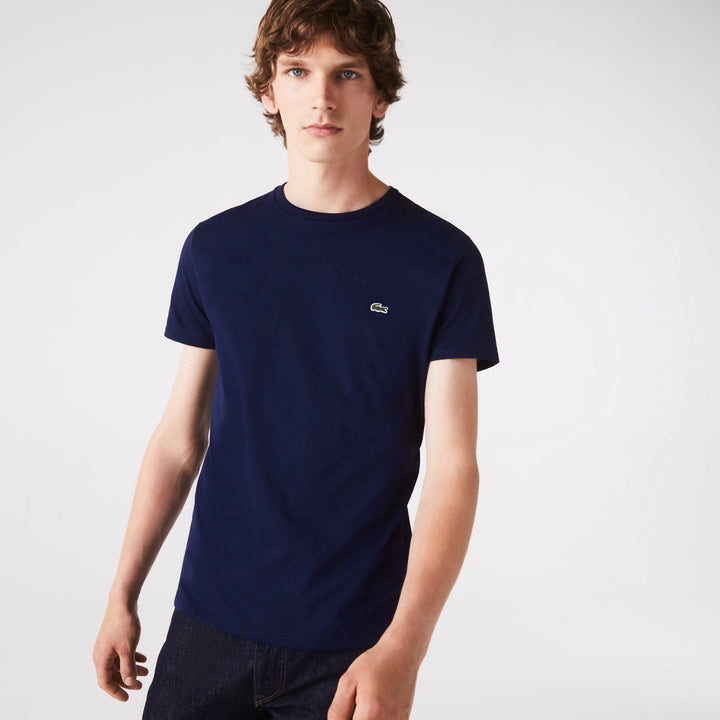 Lacoste T-shirt Marine pima uni - Lothaire