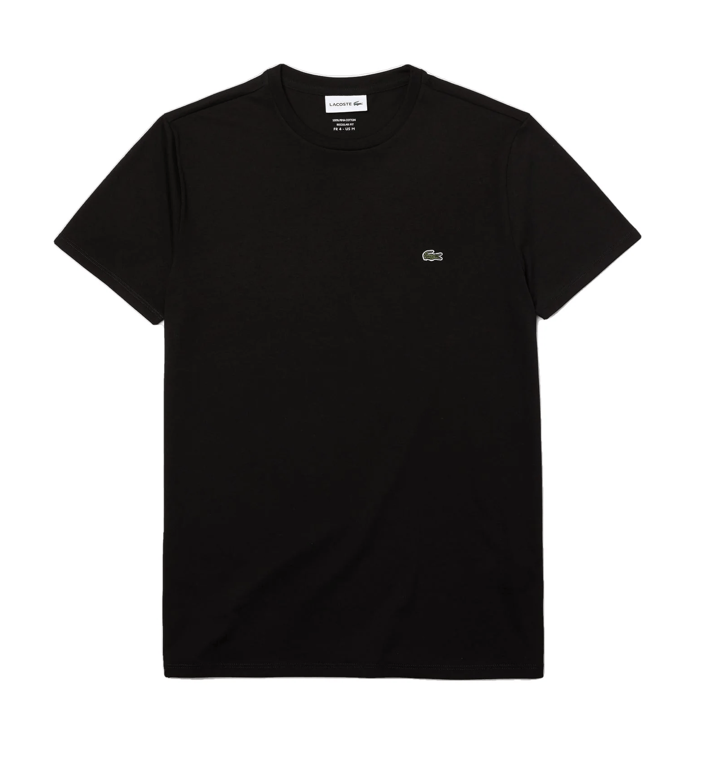 Lacoste T-shirt Noir pima uni - Lothaire