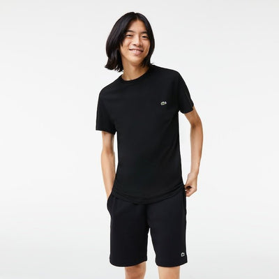 Lacoste T-shirt Noir pima uni - Lothaire