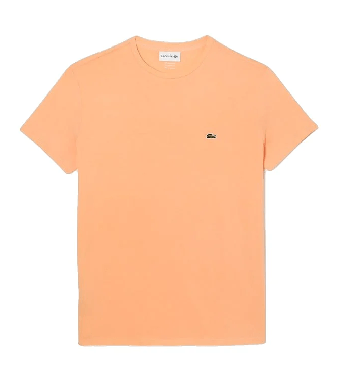 Lacoste T-shirt Orange clair pima uni - Lothaire