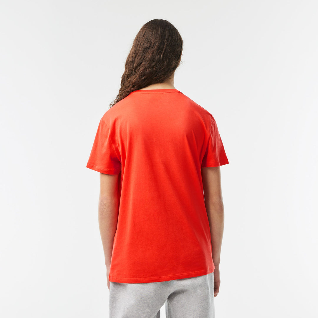 Lacoste T-shirt Orange pima uni - Lothaire