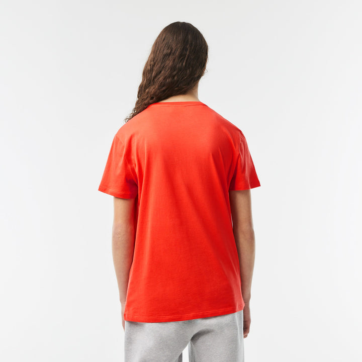 Lacoste T-shirt Orange pima uni - Lothaire