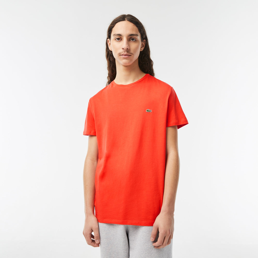 Lacoste T-shirt Orange pima uni - Lothaire