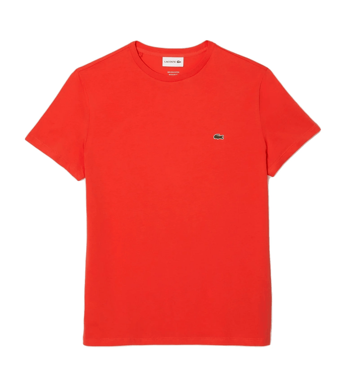 Lacoste T-shirt Orange pima uni - Lothaire