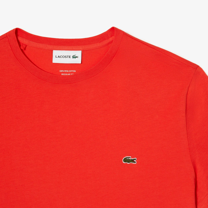 Lacoste T-shirt Orange pima uni - Lothaire