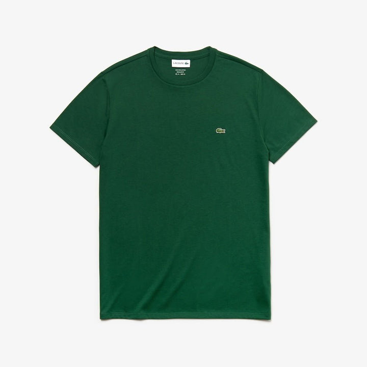 Lacoste T-shirt vert pima uni - Lothaire