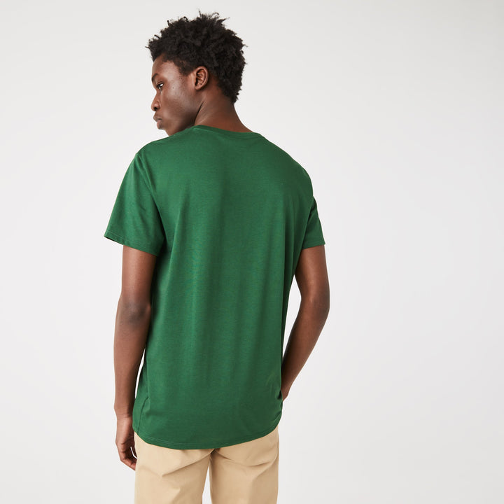 Lacoste T-shirt vert pima uni - Lothaire