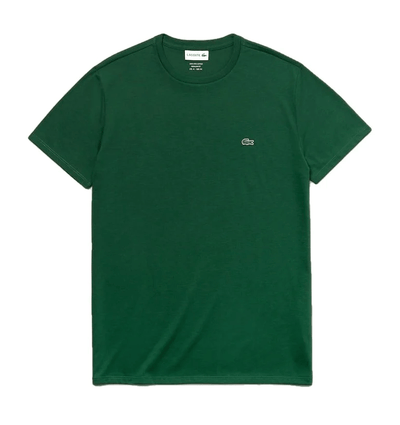 Lacoste T-shirt vert pima uni - Lothaire