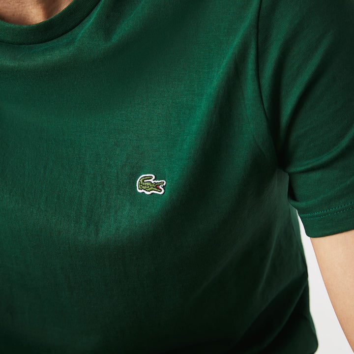 Lacoste T-shirt vert pima uni - Lothaire