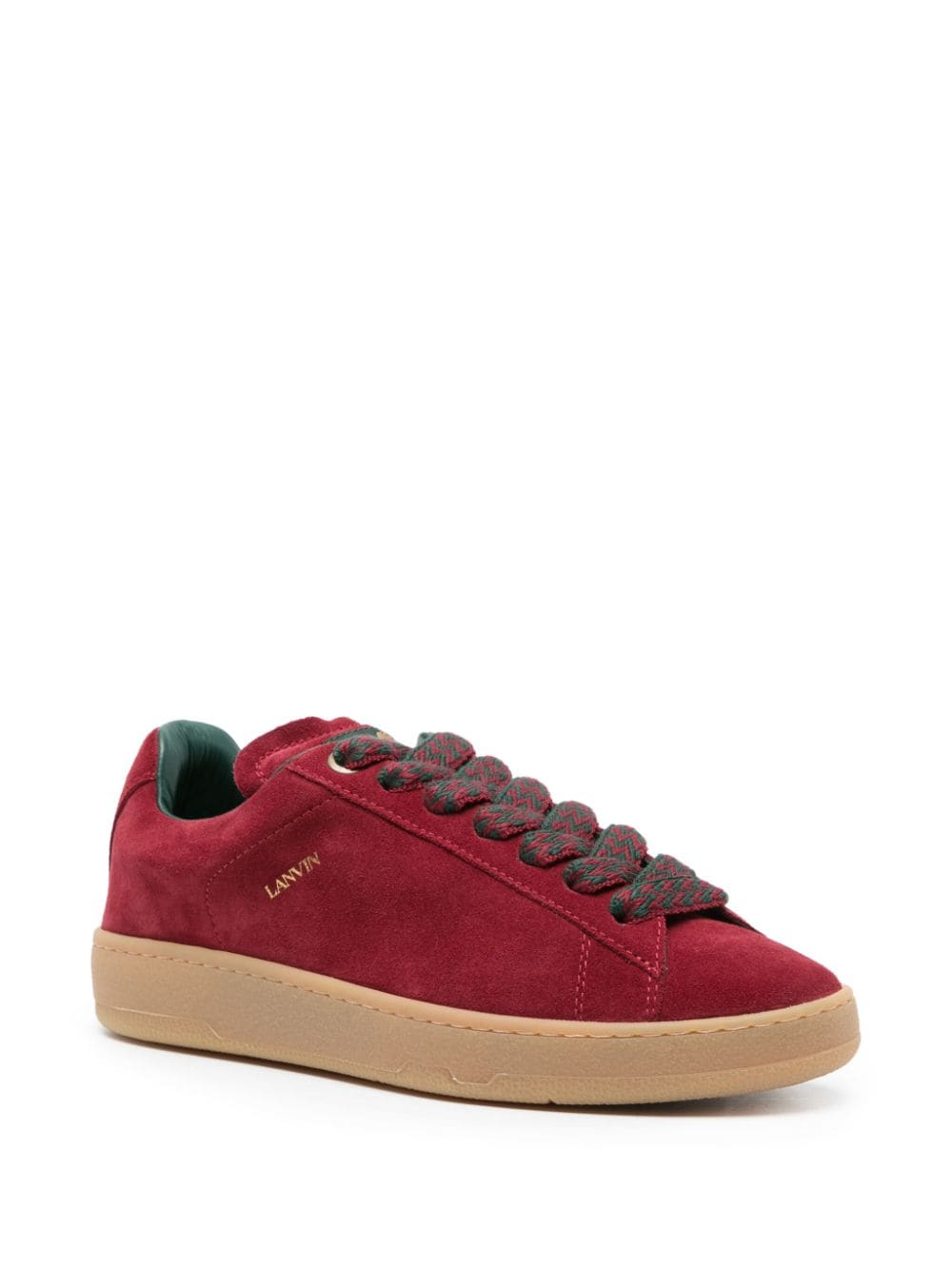 Lanvin Baskets Lite Curb en daim - Lothaire
