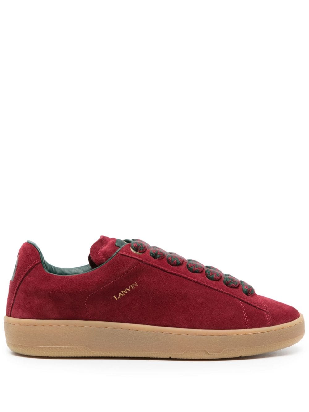 Lanvin Baskets Lite Curb en daim - Lothaire