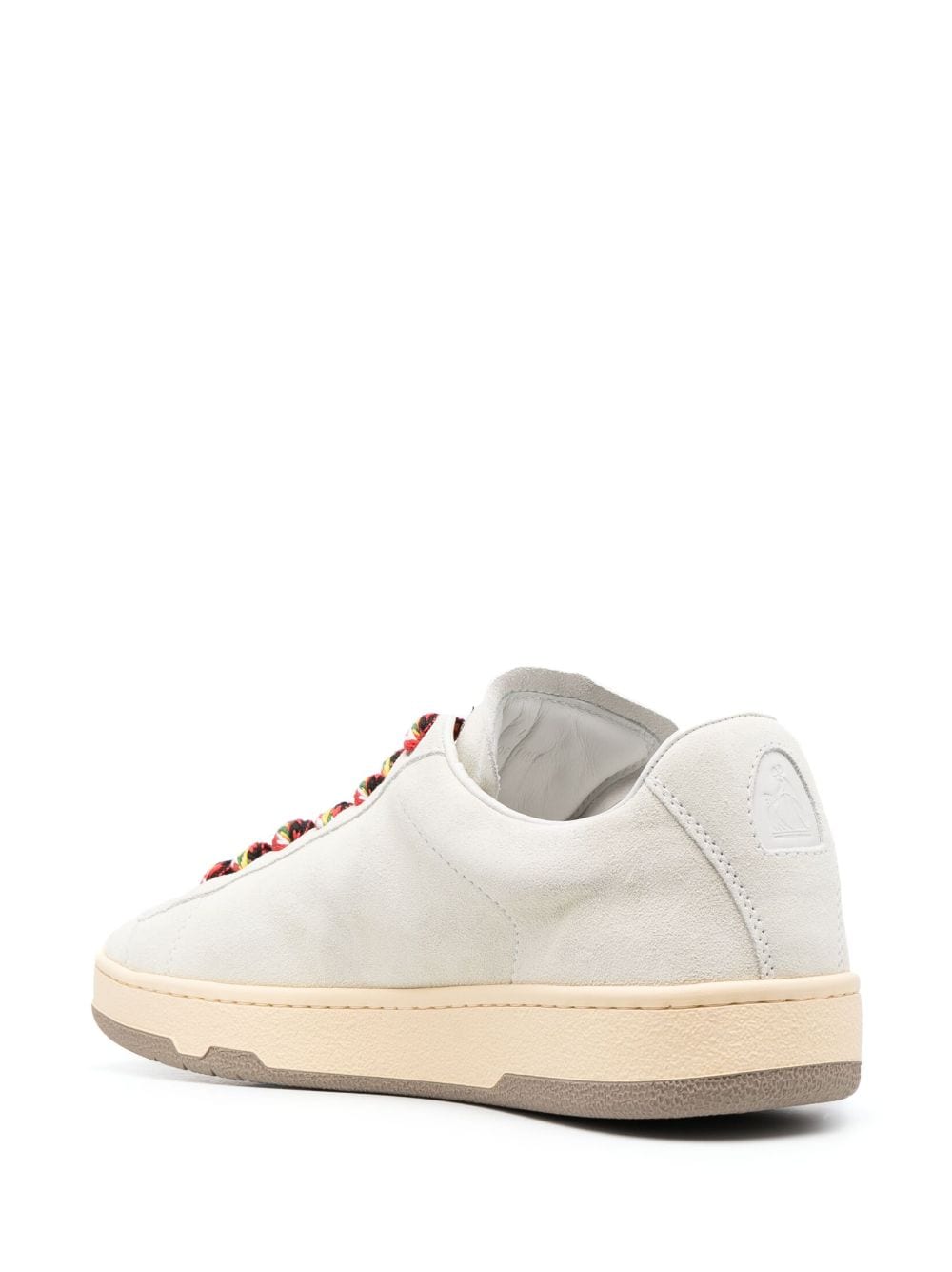 Lanvin Baskets White à empiècements - Lothaire