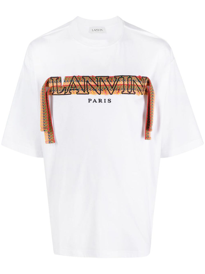 Lanvin T-shirt en coton à broderies - Lothaire