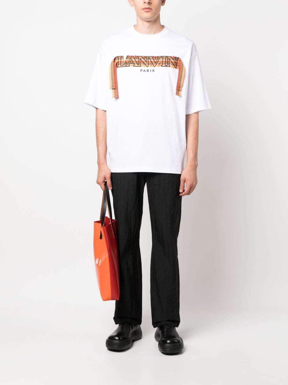 Lanvin T-shirt en coton à broderies - Lothaire
