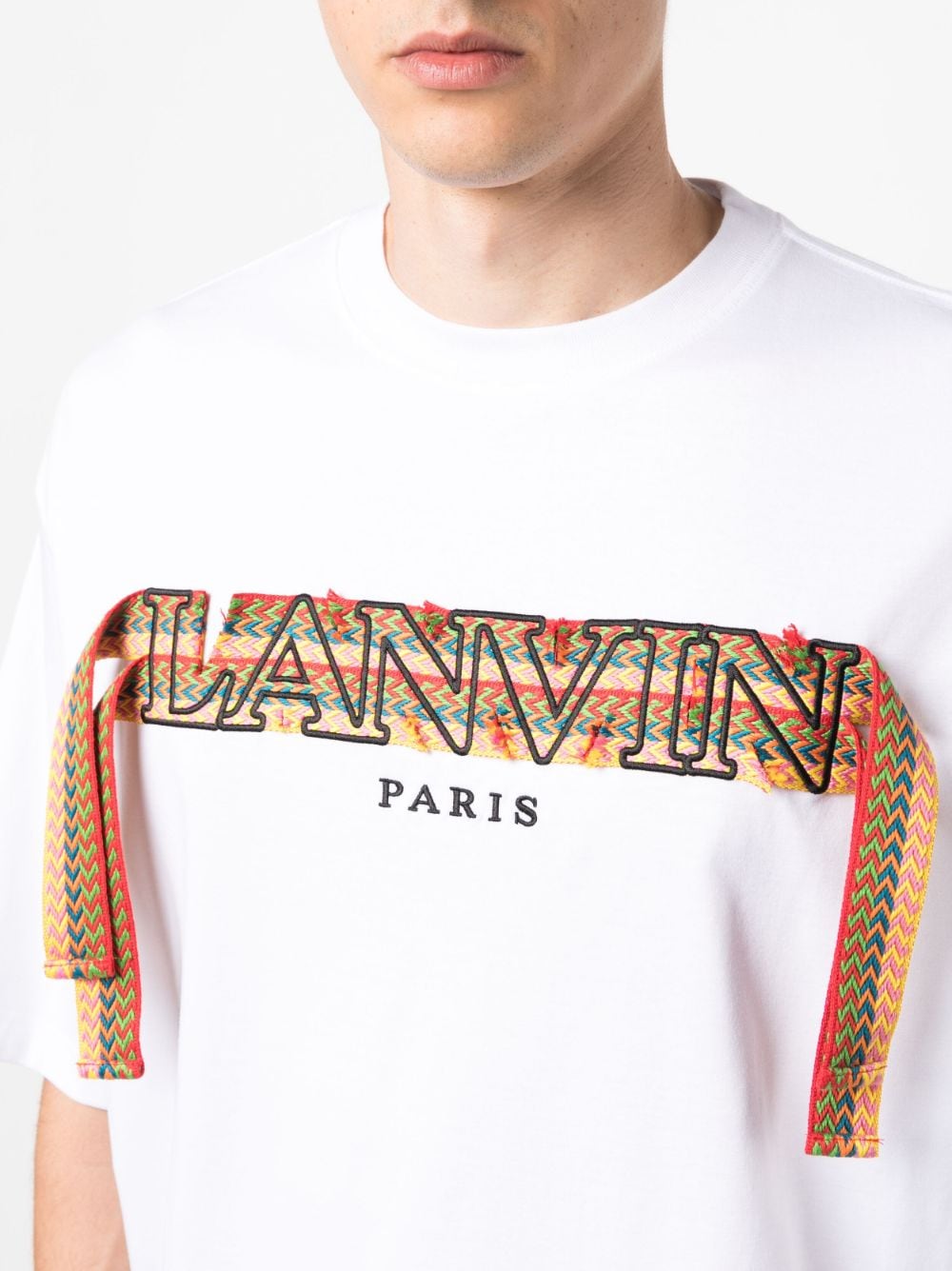 Lanvin T-shirt en coton à broderies - Lothaire