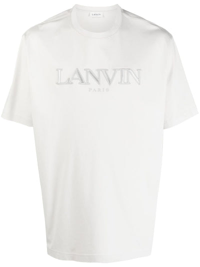 Lanvin T-shirt en coton à logo appliqué - Lothaire