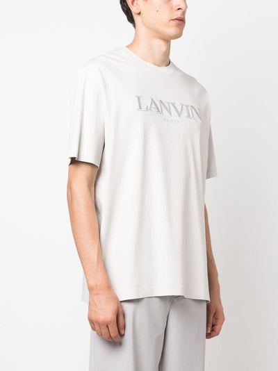 Lanvin T-shirt en coton à logo appliqué - Lothaire