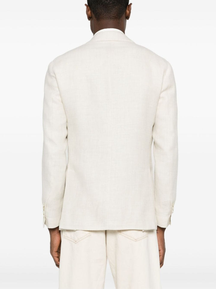 Lardini - Blazer beige clair à simple boutonnage - Lothaire
