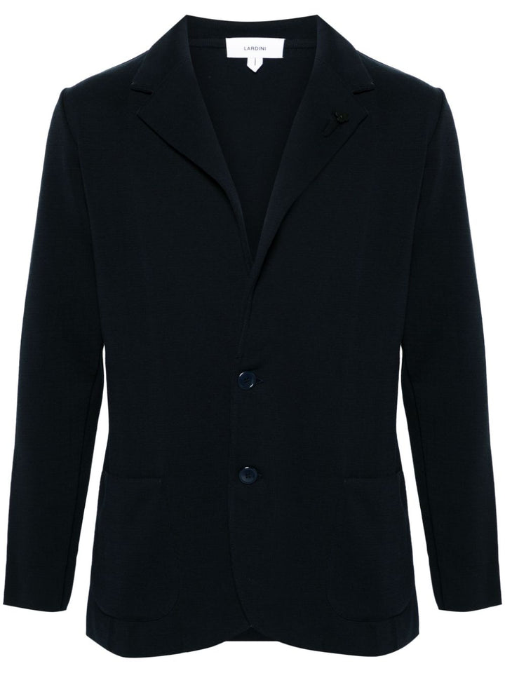 Lardini - Blazer boutonné à détail de broche - Lothaire
