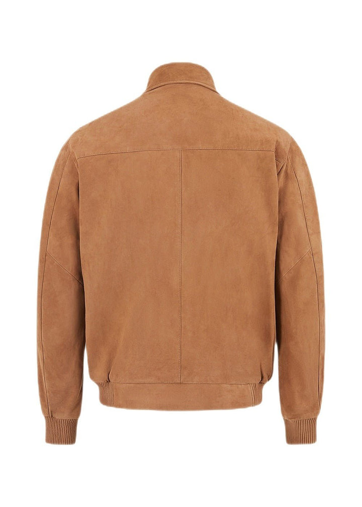 Lardini Blouson en daim camel - Lothaire