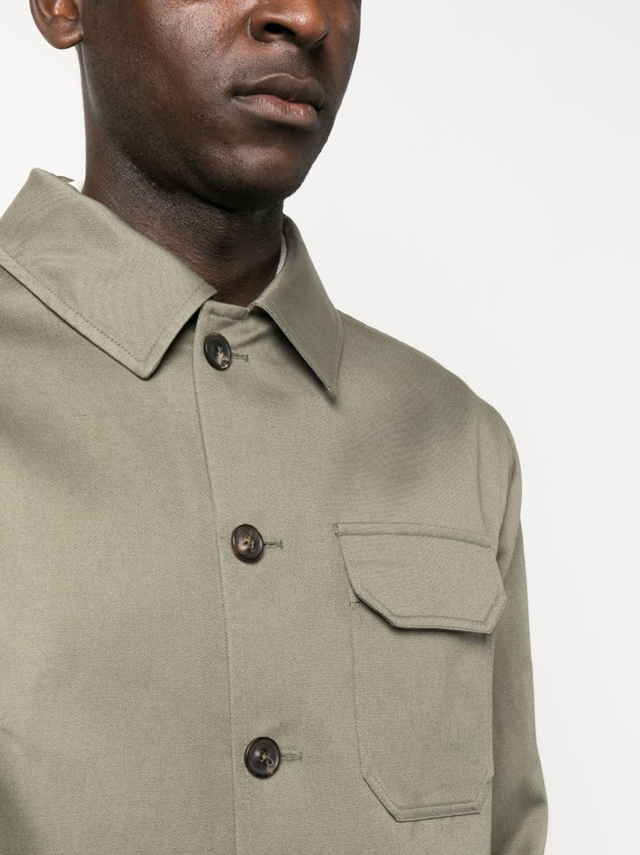 Lardini surchemise en coton mélangé - Lothaire