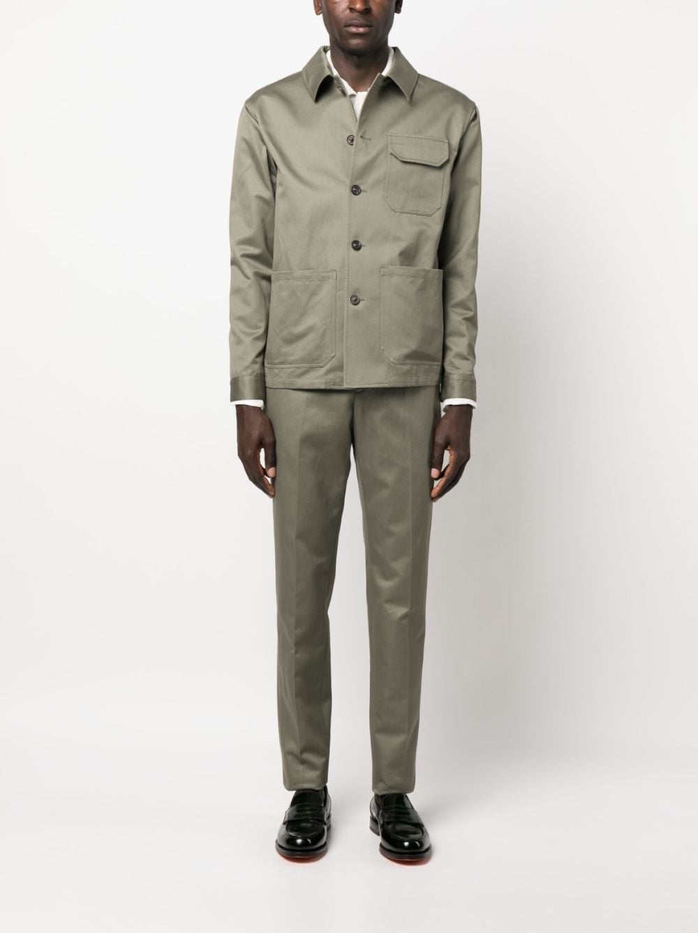 Lardini surchemise en coton mélangé - Lothaire