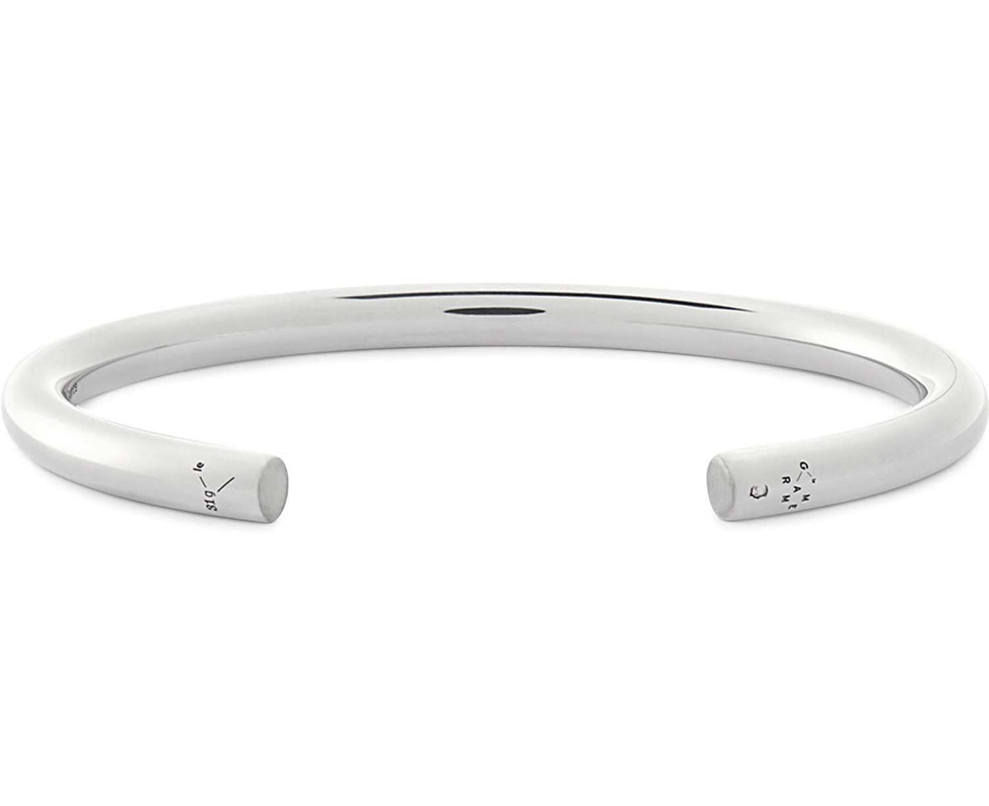 LE GRAMME Bracelet Jonc Argent Sterling Poli - Lothaire boutiques (5685234303141)