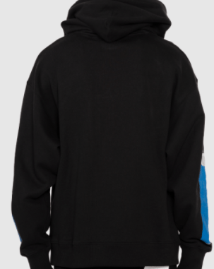 Leandre Lerouge - Sweatshirt à capuche / Lighter print noir - Lothaire boutiques (5934667202725)