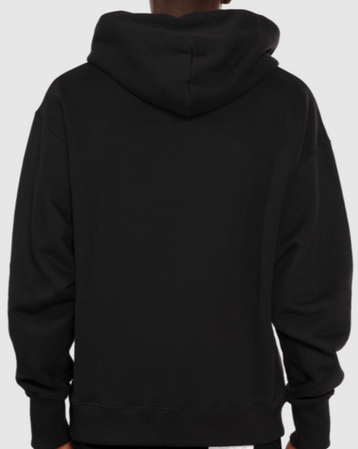 Leandre Lerouge - Sweatshirt à capuche / Saint Queen print noir - Lothaire boutiques (5934694596773)
