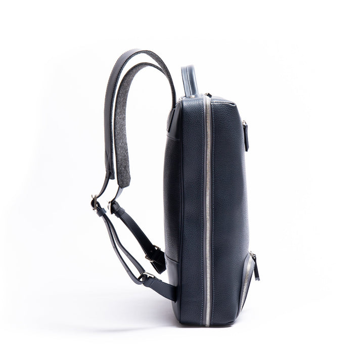 Lundi Paris - Sac à dos en cuir | GIANI Marine - Lothaire boutiques