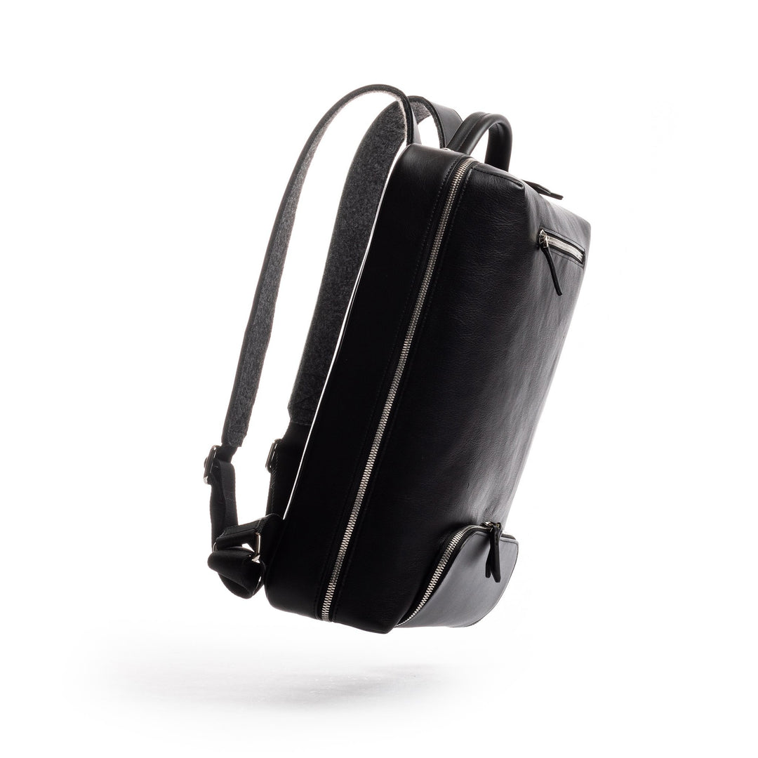 Lundi Paris - Sac à dos en cuir | GIANI Noir - Lothaire boutiques (7088355147941)