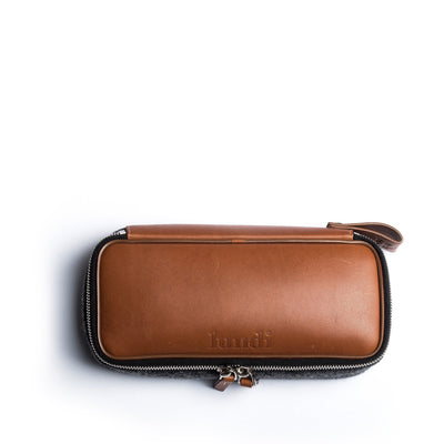 Lundi Paris- Trousse de toilette - JULIET cognac - Lothaire boutiques (7088347283621)
