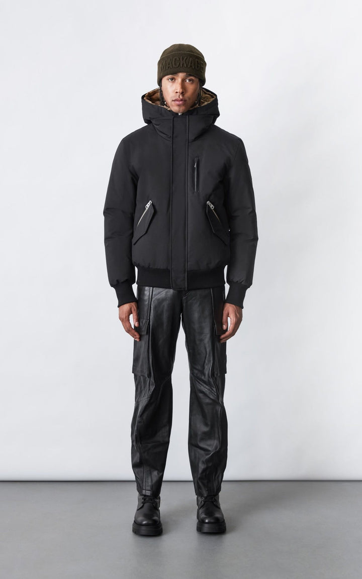 MACKAGE - Bomber DIXON Noir - Lothaire boutiques (7089737302181)