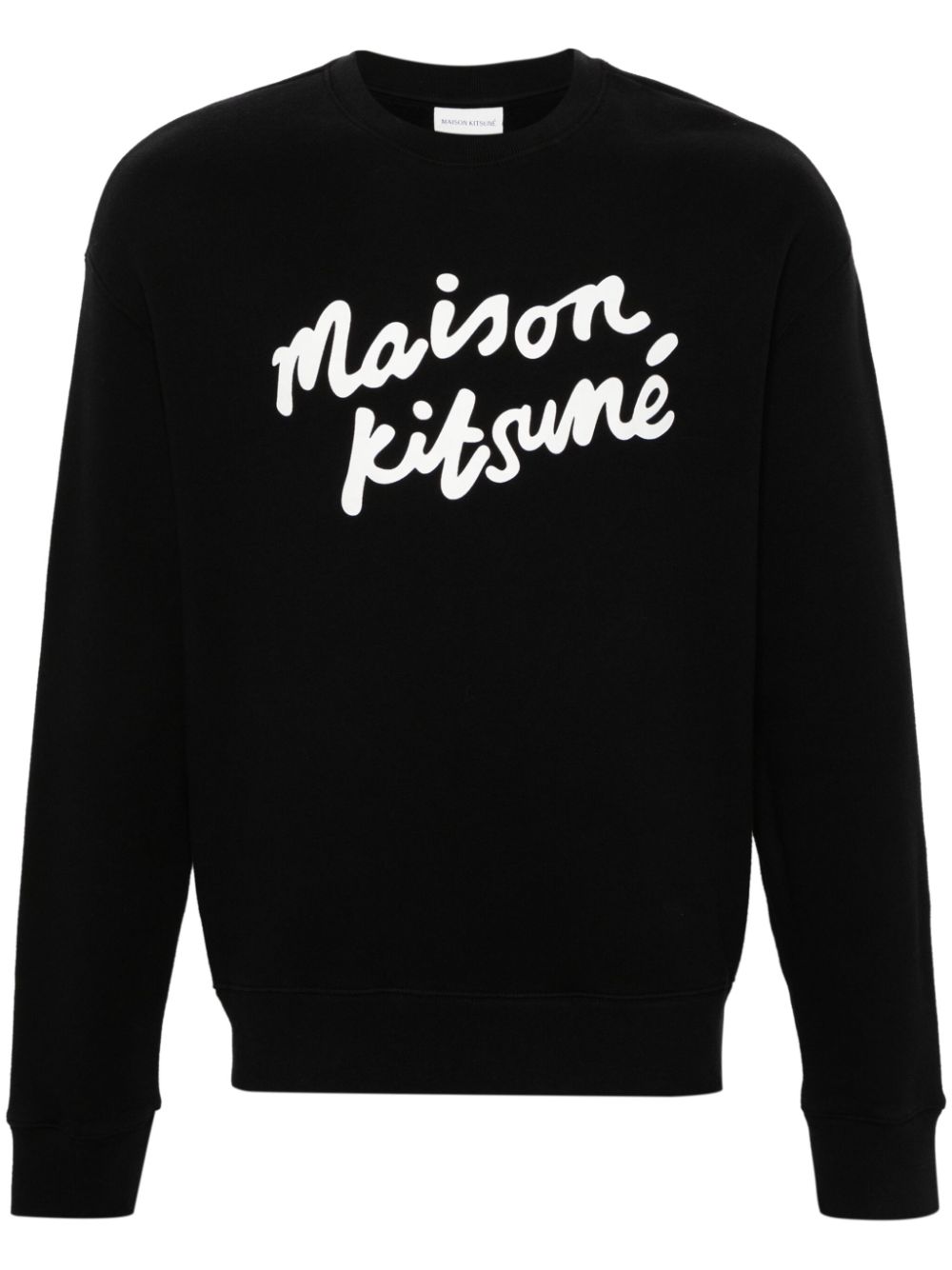 Maison Kisuné - Sweat black Handwriting Comfort - Lothaire